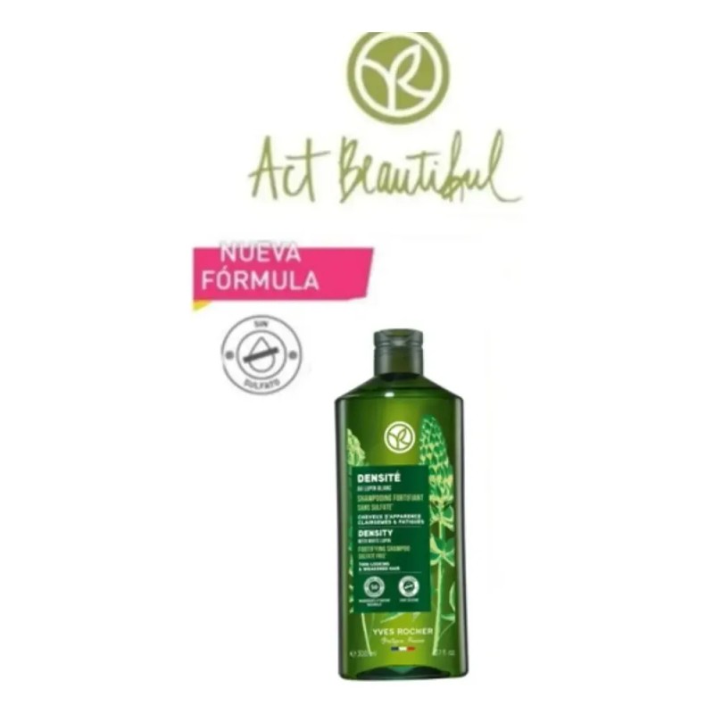 Shampoo Anticaída Yves Rocher Para Adultos, 300 mL