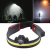 LED COB Head Light 10 Modes Zoomable Rechargeable Super Bright