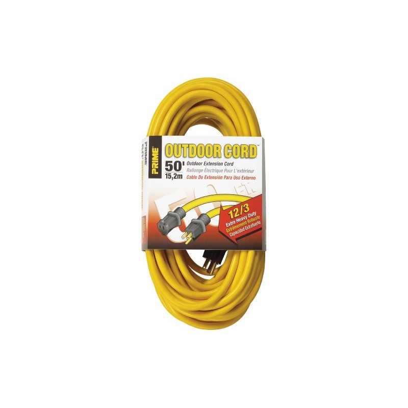 Prime Wire & Cable EC500830 Prime Extra Heavy-Duty, Single Outlet