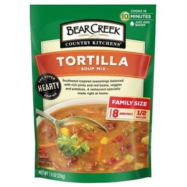 Country Kitchens Tortilla Soup Mix, 7.9 oz Pouches (Pack of 8)