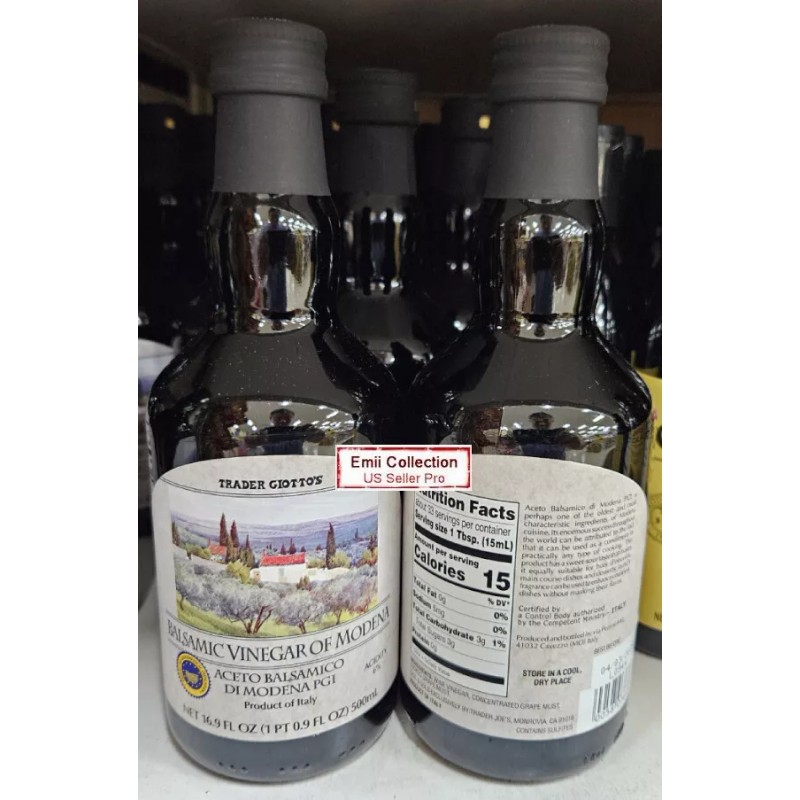 Trader Joe’s Balsamic Vinegar of Modena 6% Acidity 16.9fl oz