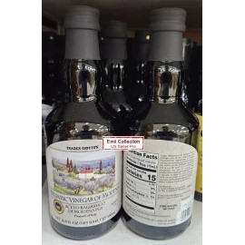 Trader Joe’s Balsamic Vinegar of Modena 6% Acidity 16.9fl oz 500ml (2 Bottles)