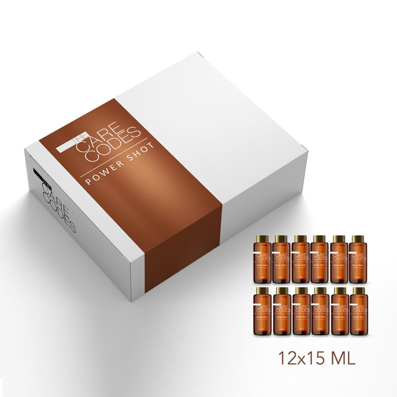 The Care Codes Hair Power Shots Intensive Hair Care 12