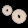 ANCLLO Hair Donut Bun Maker Set, 4 Pcs Ring Style