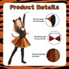 Gibocot 4 Piece Kids Tiger Fancy Dress Costume Includes Ears