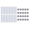 Akozon Garage Door Roller Sleeves, 20 Sets Garage Door Hinge