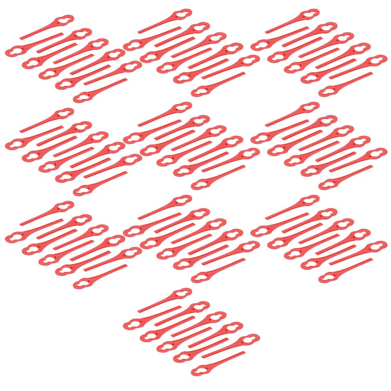 100pcs Replacement Grass Trimmer Blades Lawn Mower Head Cutting Blades