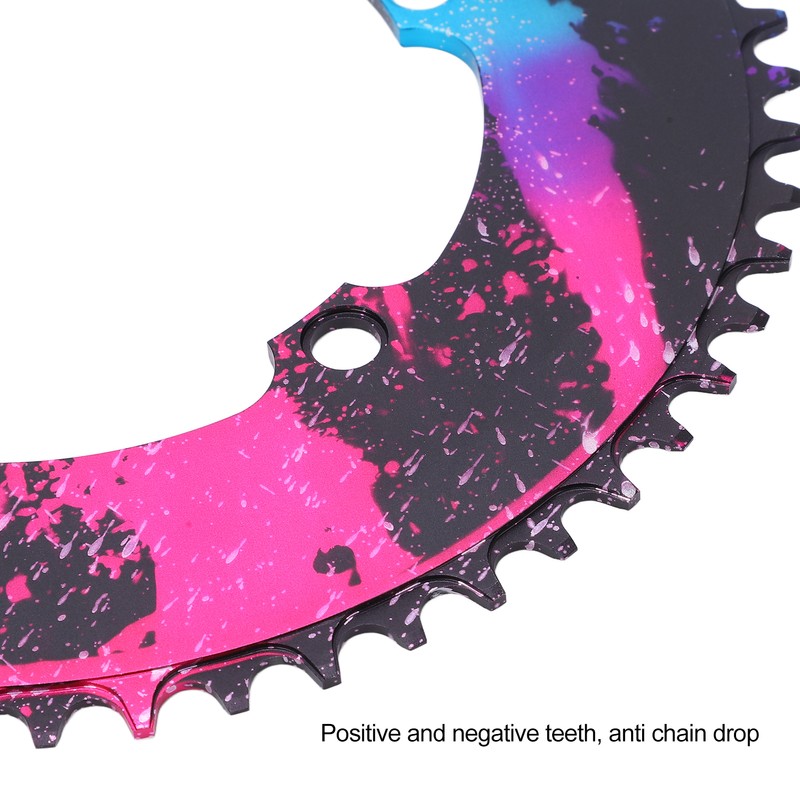 BOLANY Bicycle Chainring 56T BCD130 Chain Ring Positive Negative Tooth