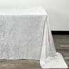 YOUR CHAIR COVERS - 90 x 156 Inch Rectangular Crushed