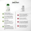 Fairvital | Zink Tabletten - 25mg Zink (elementares Gehalt) pro