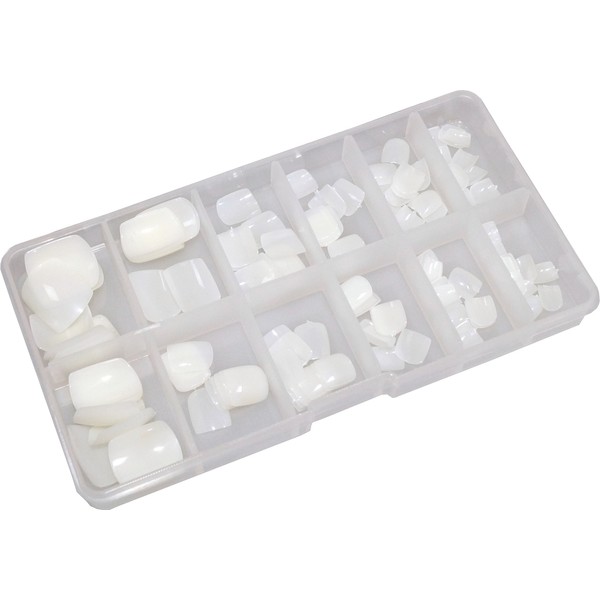 World of Nails-Design Toe-Nails Natural Toe-Nails in Box of 120