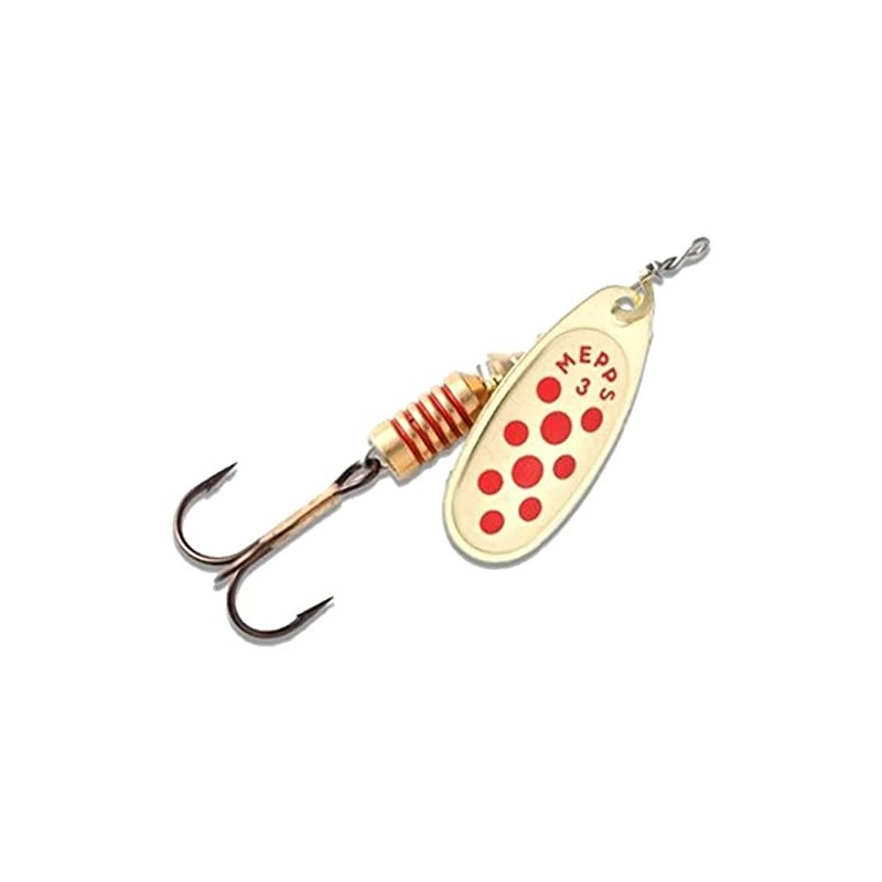 Mepps Comet Gold Red Spot sz1 - 3.5grm