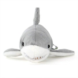 Carolata Great White Shark Plush Toy (Shark, Length 10.2 x Width x Height 4.1 inches (26 x 14.5 x 10.5 cm) / 2 Degree Meter Reading, Animal, Toy, Birthday Gift, Girls, Boys, Boys,