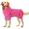 SlowTon Dog Bathrobe - Super Absorbent Microfiber Pet Fast Drying