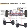 X AUTOHAUX 2pcs Rear Sway Bar Links Stabilizer Link Kit
