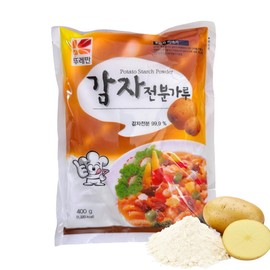 Potato Starch Powder Potato Powder Potato Flour 400g, Thickener For Sauces, Soup Cooking and Baking 감자전분 가루