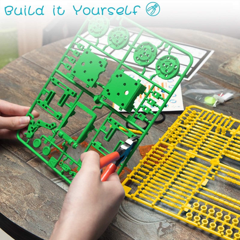 Solar Robot Kit for Kids, 14-in-1 Educational STEM Science Toy,