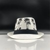 ECYC Ltd Unisex Panama Straw Hats Short Brim Fedora Straw
