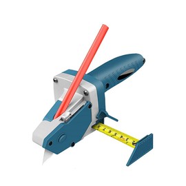 Gypsum Board Cutting Tool with Ruler Plasterboard Cutter Scriber Automatic Cutting Artifact Cutter Tool Drywall Cuttering Woodworking Hand Tools