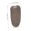 FOMIYES Realistic Long Fake Beard for Costumes Festival Party Dress-up