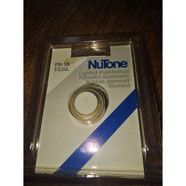 NuTone GENUINE OEM Nutone PB-18 VLGL Lighted Doorbell Pushbutton PB18VLGL