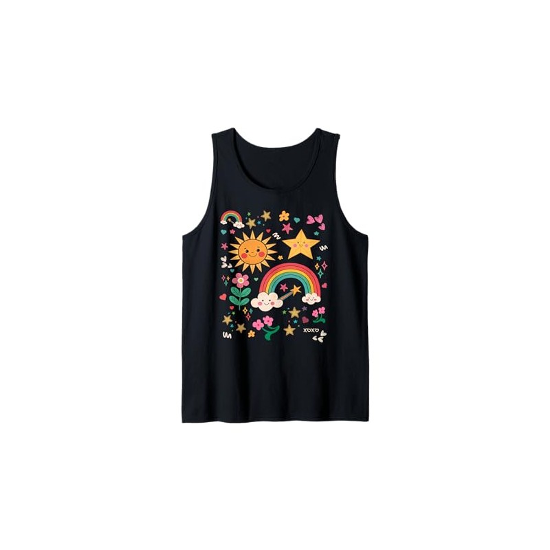 Kidcore Sun Flower Tank Top