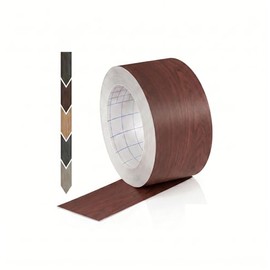 GSCIT Club Cinta de madera de cerezo, 2.4 pulgadas x 15 pies, cinta de reparación de grano de madera autoadhesiva, parche de reparación de cerezos para mesas, sillas, zócalos, puertas, ventanas,