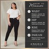 Angels Forever Young Curvy Cropped Jeans for Women, Denim with
