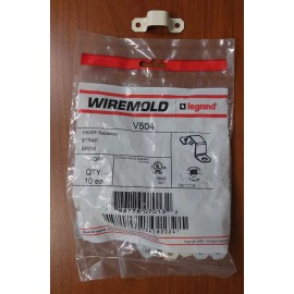 Wiremold V504 Two-Hole Strap for V500 Raceway