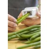 KitchenCraft Runner Bean Slicer, Plastic / Stainless Steel Easy-to-Use Bean