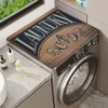 2PCS Washer and Dryer Covers for the Top,Non-slip Dryer Top