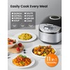 COMFEE' Rice Cooker 12 Cups Cooked/6 Cups Uncooked, Portable Non-Stick