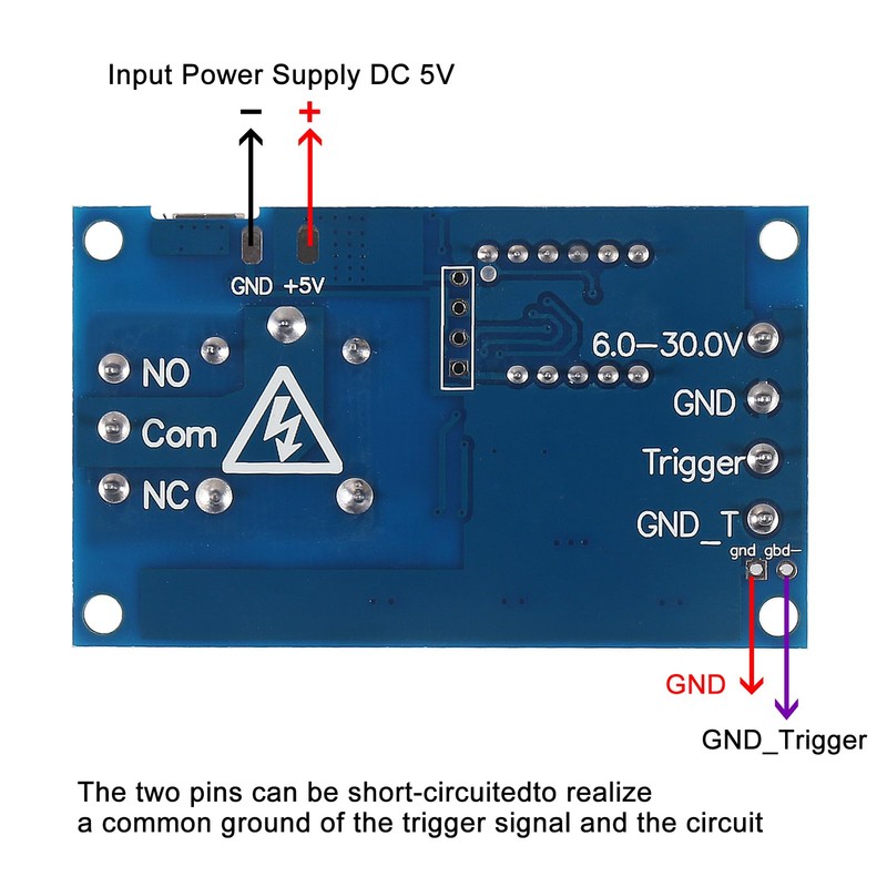 Coliao 2pcs DC 6-30V Timer Relay Programmable Time Delay Relay