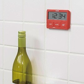 Tanita TD411RD Digital Timer on Glass Red