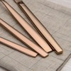 Berglander 20 Piece Titanium Rose Gold Plated Stainless Steel Flatware