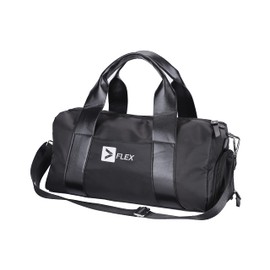 Ladies Sports Gym/Travel Duffel Bag with Separate Shoes Compartment and Wet Pocket, Waterproof Gym Bag for Women, Durable Travel Duffel Bag with Shoulder Strap (Grey Pink)