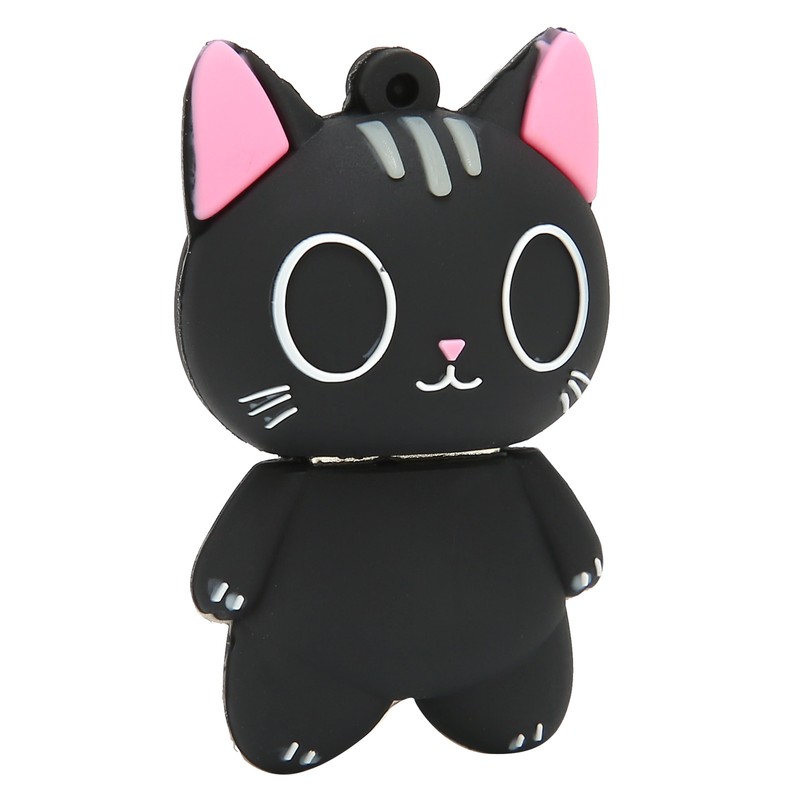 Cartoon Cat Pattern USB Flash Drive Data Picture Music Movie