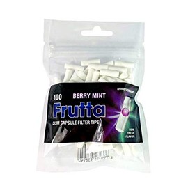 FRUTTA BERRY MINT CAPSULE FILTER TIPS BAG 100 Tips