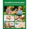 100% Bamboo Disposable Cutlery Set - 120 Mix (60 Forks,60