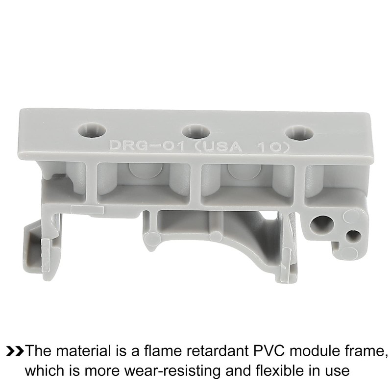 sourcing map PCB DIN Rail Mounting Bracket for 35 mm