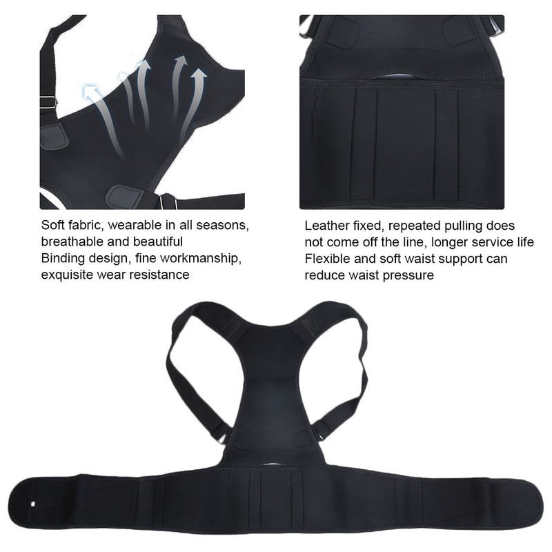 Posture Corrector For Men Women Shoulder Back Straightening Belt Back