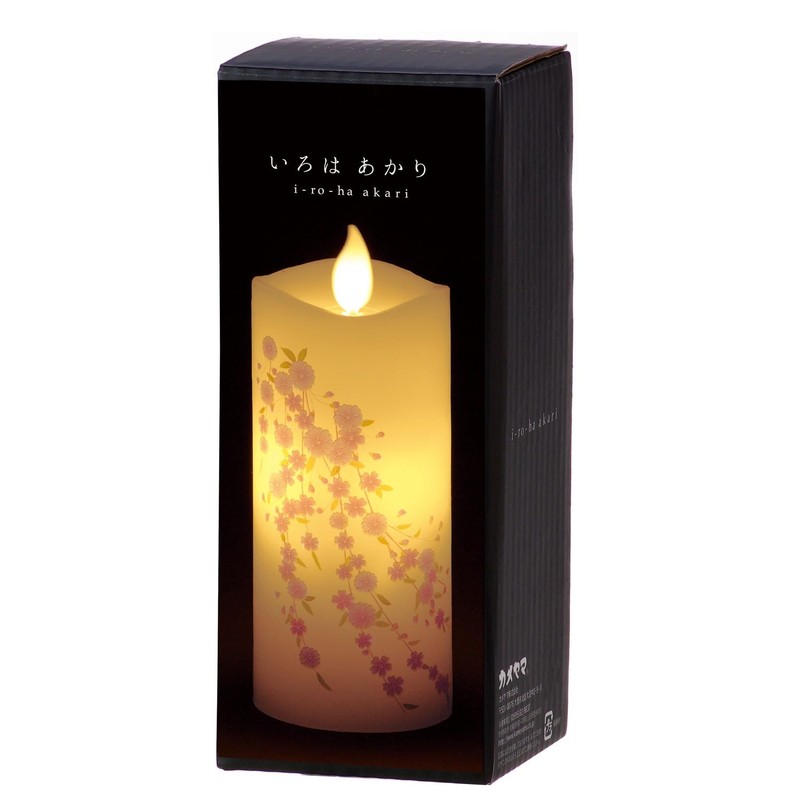 Kameyama S7687-00-20 Iroha Akari Weeping Cherry Blossom Compact Size S
