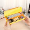 BTSKY Little Duck Double Layers Plastic Pencil Box Cute Pen