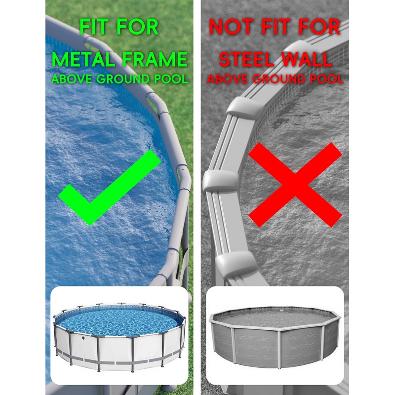 POOLHACKER Solar Pool Lights Only for Inground Pool【Original】, 10-Color 4-Mode