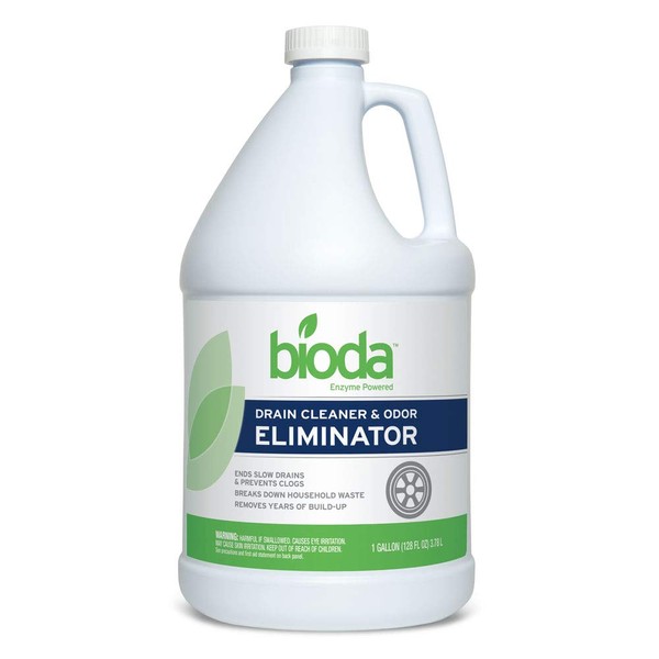 Bioda Professional Strength Enzyme Drain Cleaner, Septic Safe Drain Odor Eliminator, Drain Smell Eliminator