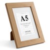 Fabian Clarke London® A5 Modern Oak Wooden Picture Photo Frame