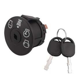Erato Lawn Mower Ignition Starter Switch Lawn Tractor Ignition Switch with 2 Keys Lawnmower Ignition Starter Replacement 532193350, 193350, 6900 49P1