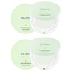 Kim Jeong-moon Aloe Aqua Mild Cooling Sun Cushion SPF50+ PA++++, 25g, 2 pieces / 김정문알로에 아쿠아 마일드 쿨링 선쿠션 SPF50+ PA++++, 25g, 2개
