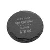 "U B 40" Coasters - Funny 40th Birthday Gift for