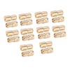 10 Sets 6mm Banana Connector Plug Copper Plating Good Transmission